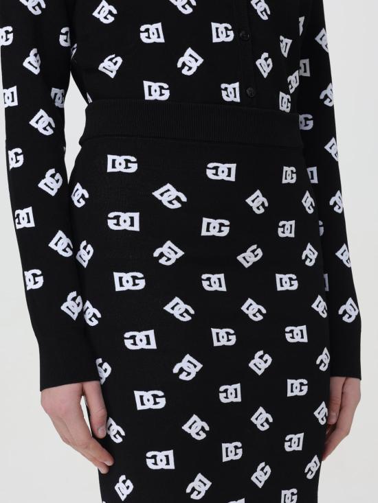 25SS 돌체앤가바나 스커트 FXO02TJAIK3 N0004 Black - DOLCE & GABBANA