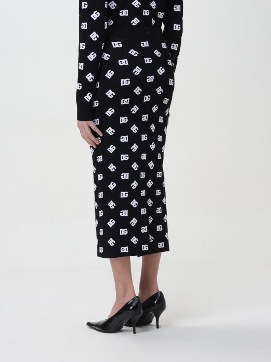 25SS 돌체앤가바나 스커트 FXO02TJAIK3 N0004 Black - DOLCE & GABBANA