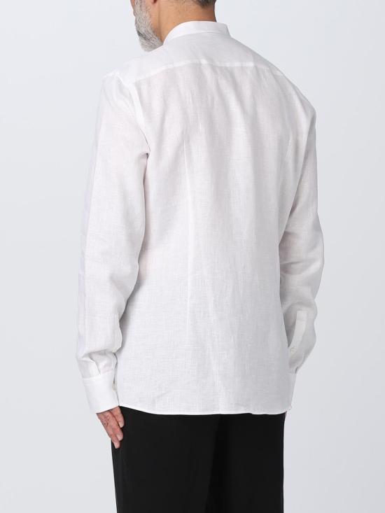  보스 긴팔 셔츠 50491589 100 White - BOSS