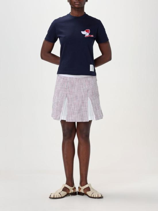 25FW 톰브라운 숏 스커트 FJK117AJ0144 960 Striped - THOM BROWNE