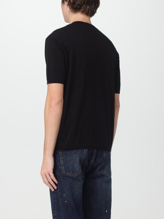  엠포리오 아르마니 반팔 티셔츠 6R1MXB1MBXZ 0999 Black - EMPORIO ARMANI