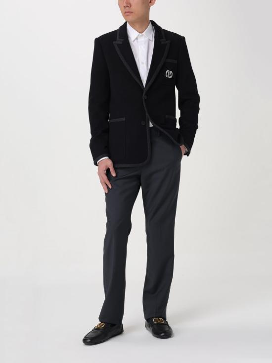 25FW 발렌티노 가라바니 스트레이트 팬츠 4V3RBK7525S 598 Blue - VALENTINO GARAVANI