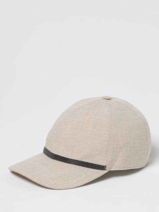 25FW 브루넬로 쿠치넬리 볼캡 MCAP91003 C010 Beige