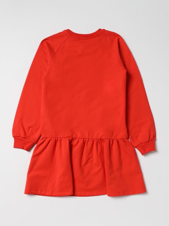 25FW [키즈] 모스키노 원피스 HDV0DNLDA26 50109 Red - MOSCHINO