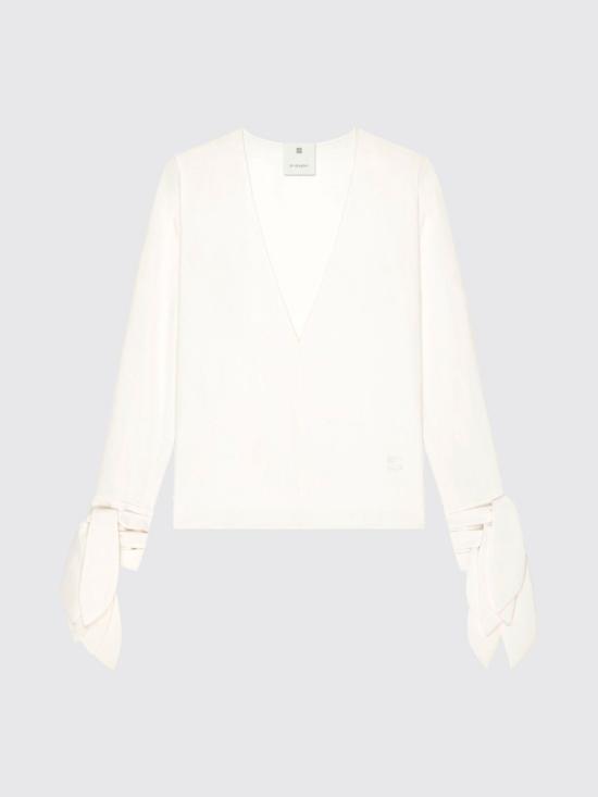 25SS 지방시 긴팔 티셔츠 BW61DN15X9 130 White