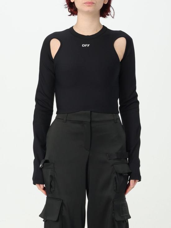 25FW 오프화이트 탑 OWAD211C99JER001 1001 White