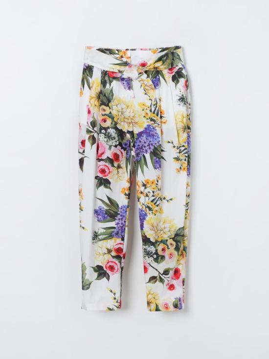 25FW [키즈] 돌체앤가바나 트레이닝/조거 팬츠 L53P22HS5Q5 HA4YB White