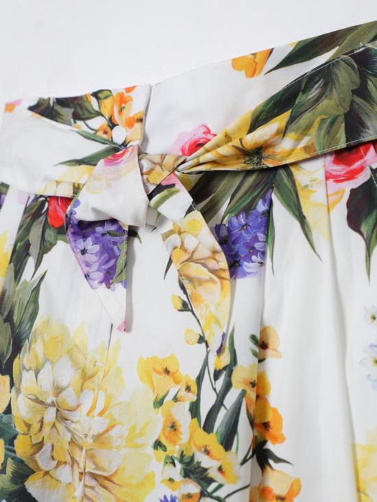 25FW [키즈] 돌체앤가바나 트레이닝/조거 팬츠 L53P22HS5Q5 HA4YB White - DOLCE & GABBANA