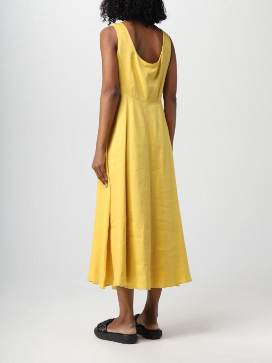 위켄드막스마라 롱 원피스 2352210931600 005 Yellow - WEEKEND MAX MARA