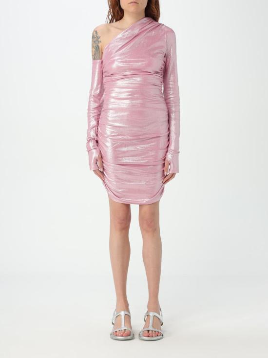  안다마네 롱 원피스 T150121CTJV040 Pink