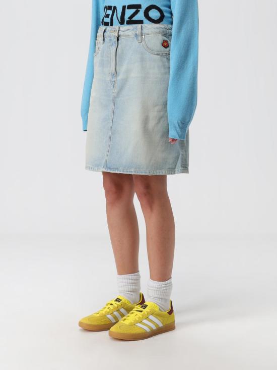  겐조 스커트 FD62DJ2746B8 DS Blue - KENZO