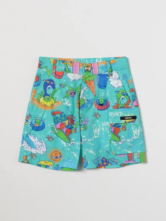 25FW [키즈] 베르사체 쇼츠/버뮤다 10077991A05557 5G430 Green