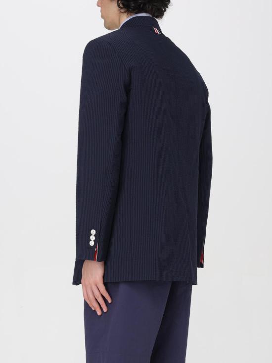 25FW 톰브라운 자켓 MJR094A006455 415 Blue - THOM BROWNE