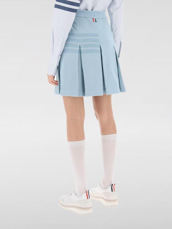25FW 톰브라운 스커트 FJK110AJ0051 480 Gnawed Blue - THOM BROWNE