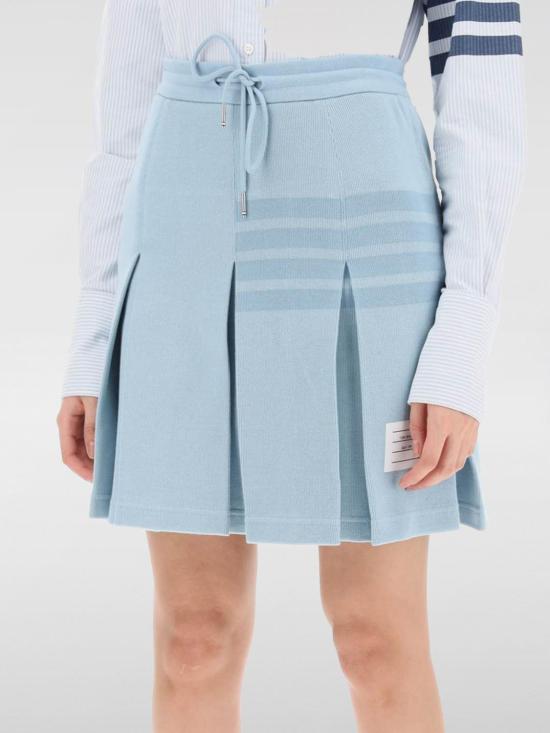 25FW 톰브라운 스커트 FJK110AJ0051 480 Gnawed Blue - THOM BROWNE