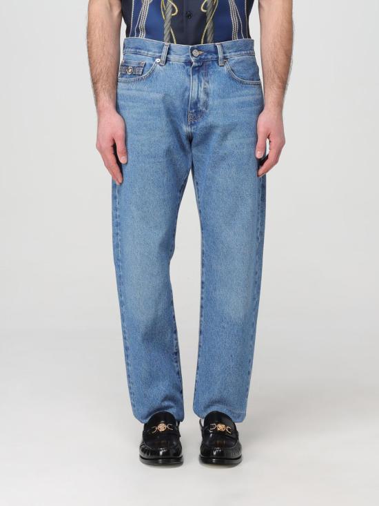 25FW 베르사체 데님 팬츠 10108161A04165 1D360 Blue