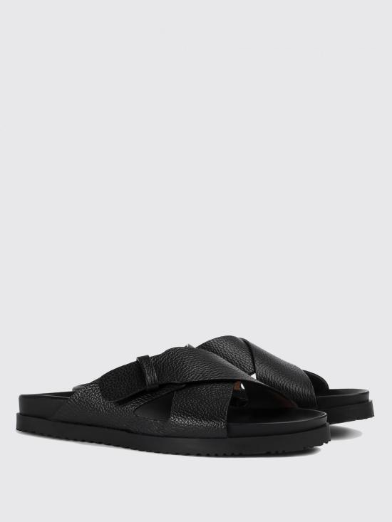 25FW 듀칼 샌들 DU3180NECKPF704 NN00 Black - DOUCAL’S