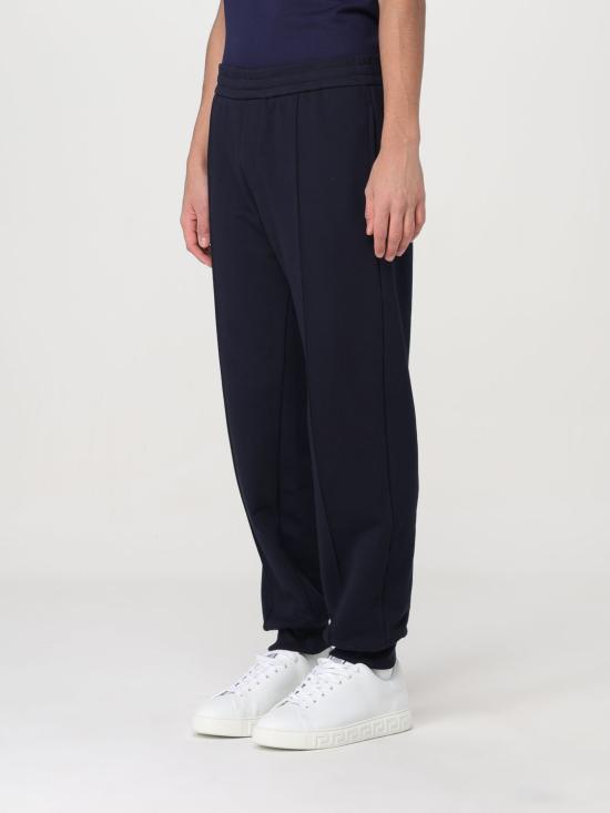 25FW 베르사체 스트레이트 팬츠 10125681A09063 1UI20 Navy - VERSACE