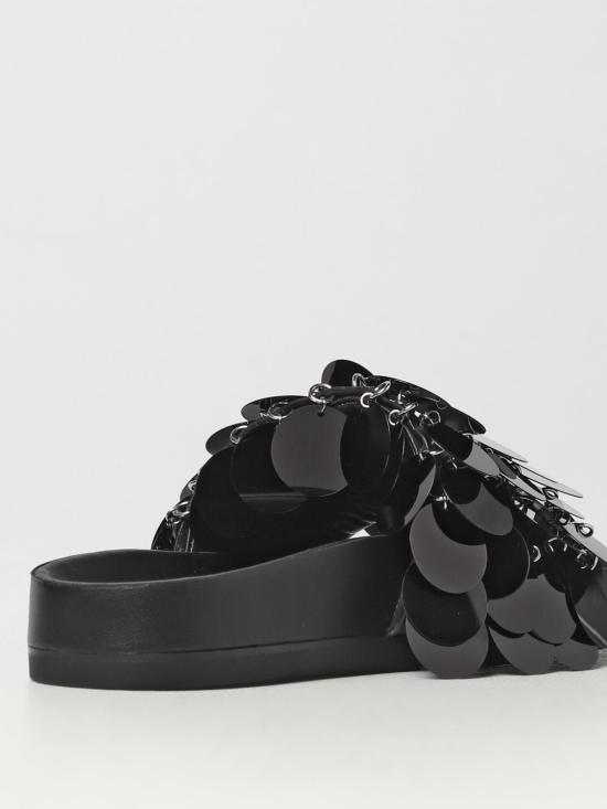  파코라반 뮬/슬리퍼 22AHH0094EMB008 P001 Black - PACO RABANNE