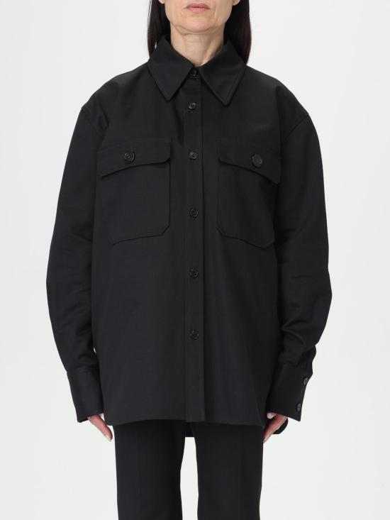  생로랑 블라우스 786696Y1A62 1000 Black