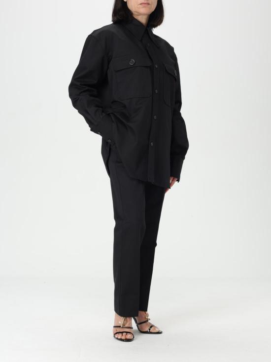  생로랑 블라우스 786696Y1A62 1000 Black - SAINT LAURENT