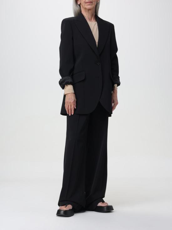 25FW 스텔라 맥카트니 스트레이트 팬츠 6400933CU704 1000 Black - STELLA MCCARTNEY