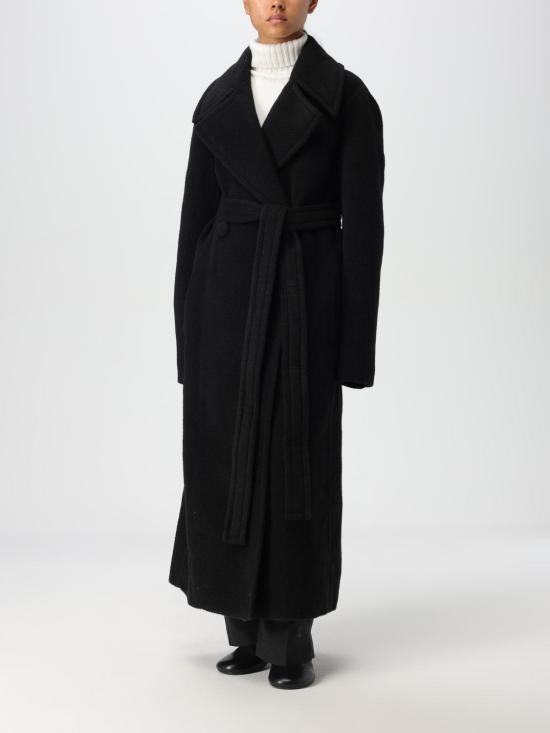 24FW 질샌더 코트 J02AA0138J41387 001 Black - JIL SANDER