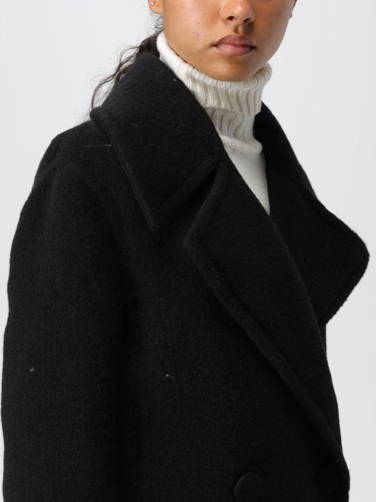 24FW 질샌더 코트 J02AA0138J41387 001 Black - JIL SANDER