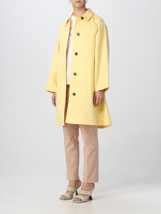  위켄드막스마라 트렌치 코트 2350210237600 017 Yellow - WEEKEND MAX MARA