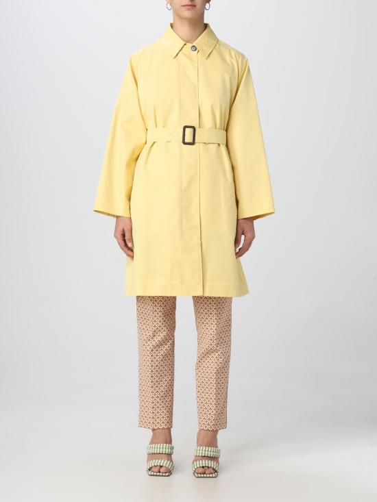  위켄드막스마라 트렌치 코트 2350210237600 017 Yellow