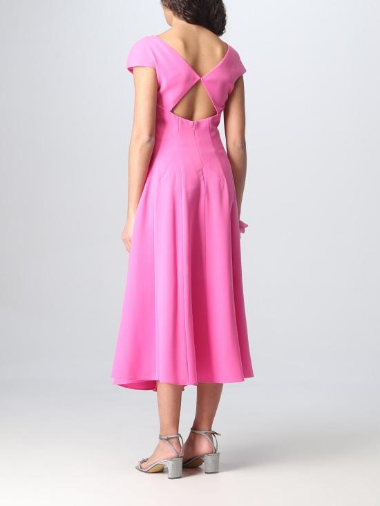  엠포리오 아르마니 롱 원피스 D4NA1F2NWAZ 309 Fuchsia - EMPORIO ARMANI