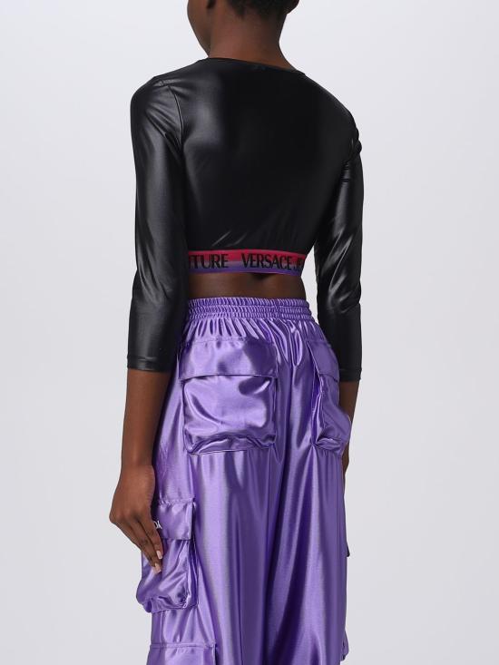  베르사체 탑 74HAH218J0062 899 Black - VERSACE