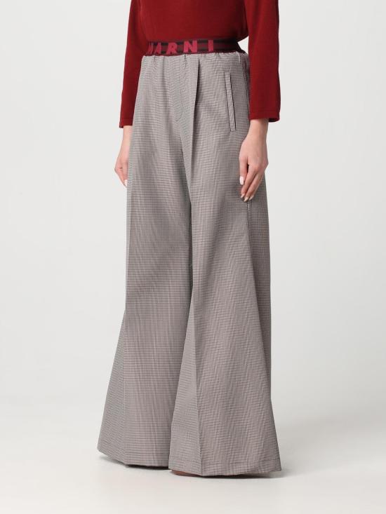  마르니 팬츠 PAMA0428U0UTWA03 PDR82 Burgundy - MARNI