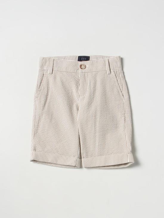 25FW [키즈] 페이 쇼츠/버뮤다 FS6P99G0078 101BG White