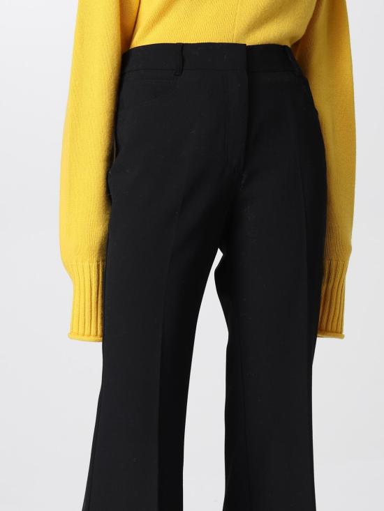 25FW 스텔라 맥카트니 스트레이트 팬츠 6400093AU701 1000 Black - STELLA MCCARTNEY