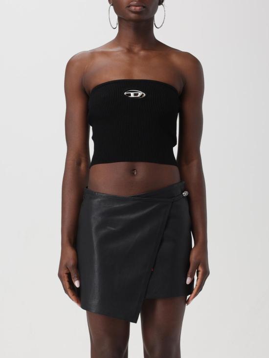 25FW 디젤 민소매 티셔츠 A130190DLAX 9XX Black