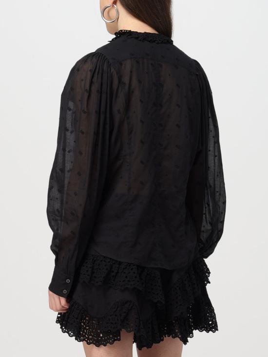 25FW 이자벨마랑에뚜왈 블라우스 HT0378FAB1J10E 01BK Black - ISABEL MARANT ETOILE