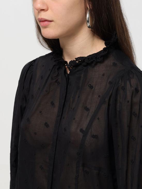 25FW 이자벨마랑에뚜왈 블라우스 HT0378FAB1J10E 01BK Black - ISABEL MARANT ETOILE