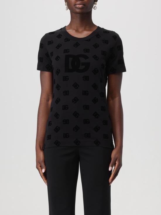  돌체앤가바나 반팔 티셔츠 F8T00TGDB9K N0000 Black