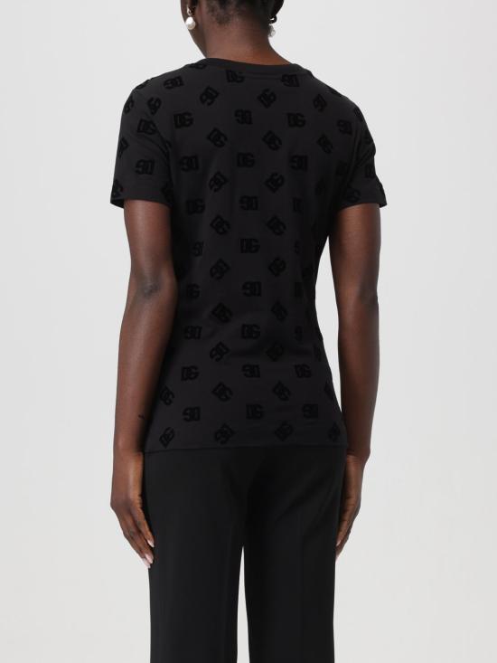  돌체앤가바나 반팔 티셔츠 F8T00TGDB9K N0000 Black - DOLCE & GABBANA