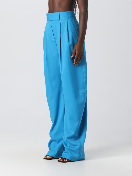  디 아티코 스트레이트 팬츠 237WCP102W041 258 Gnawed Blue - THE ATTICO