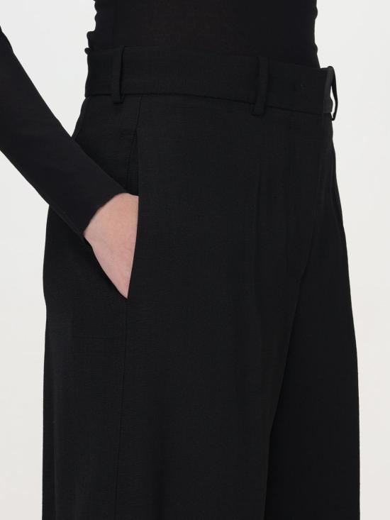 25FW 질샌더 팔라초 팬츠 J01KA0141J65005 001 Black - JIL SANDER