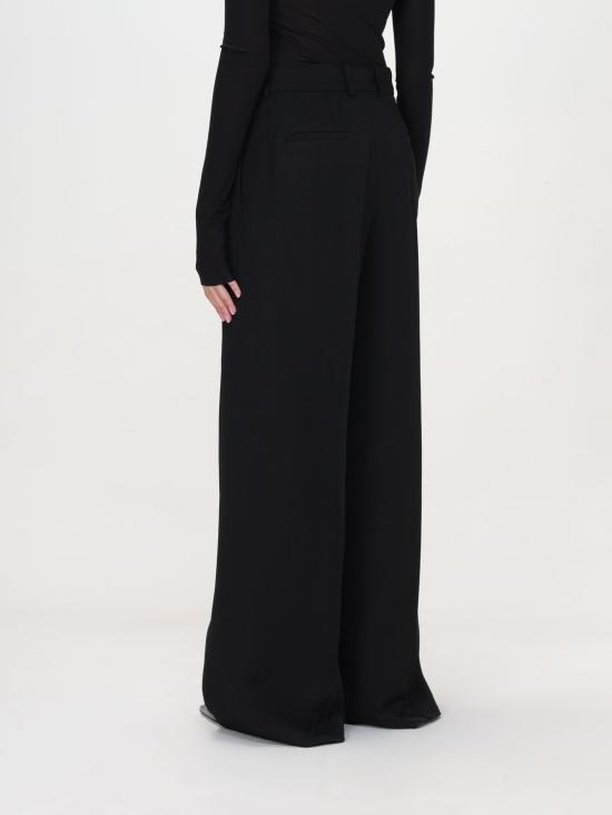 25FW 질샌더 팔라초 팬츠 J01KA0141J65005 001 Black - JIL SANDER