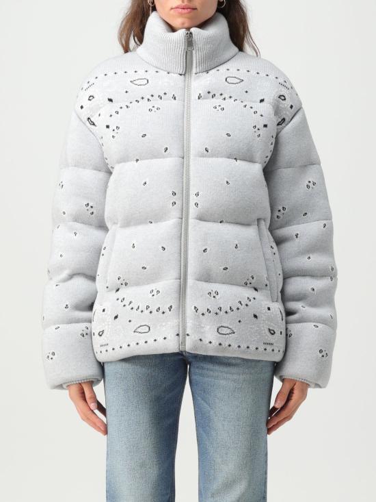 25FW 알라누이 숏패딩 LWED002F23KNI001 0984 Grey