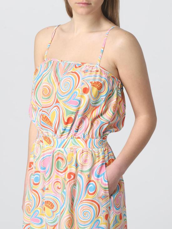  모스키노 롱 원피스 WVJ4300T287A 0012 Multicolor - MOSCHINO