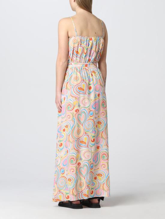  모스키노 롱 원피스 WVJ4300T287A 0012 Multicolor - MOSCHINO