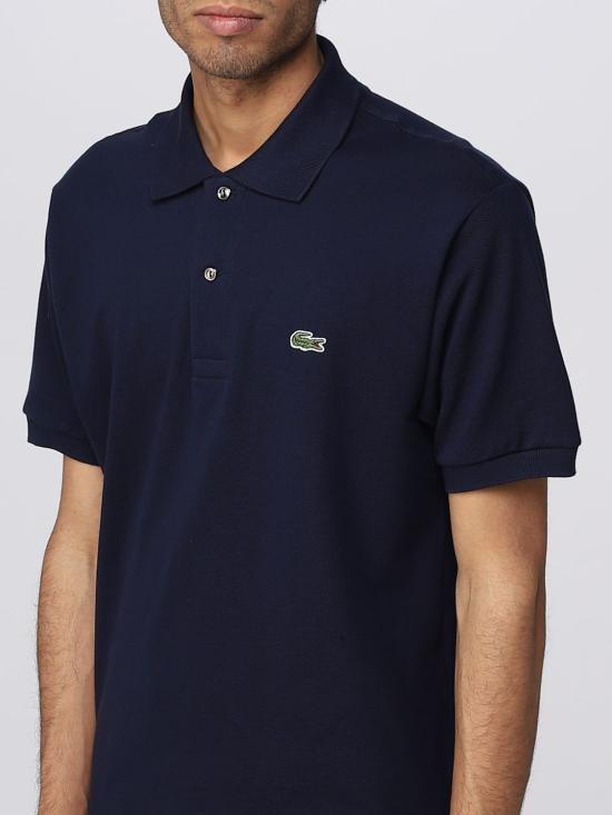 25FW 라코스테 클래식 핏 피케 폴로 셔츠 L1212 166 Navy - LACOSTE