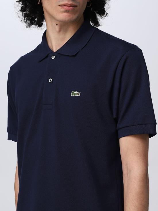 25FW 라코스테 클래식 핏 피케 폴로 셔츠 L1212 166 Navy - LACOSTE