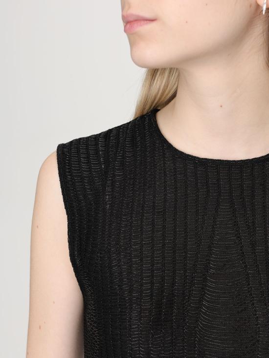 25FW 알렉산더 맥퀸 민소매 티셔츠 791074Q1A9N 1013 Black - ALEXANDER MCQUEEN