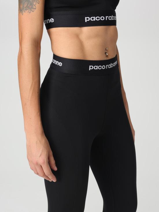  파코라반 팬츠 23AJPA288PA0092 P001 Black - PACO RABANNE